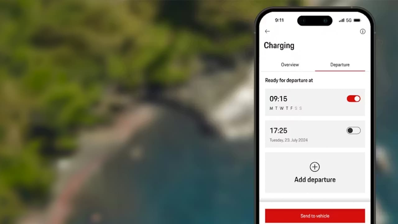 My Porsche App Screenshot